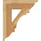 Ekena Millwork Merced Traditional Rough Sawn Bracket, Western Red Cedar, 6"W x 24"D x 28"H BKT06X24X28MRC01RWR - alternate 2